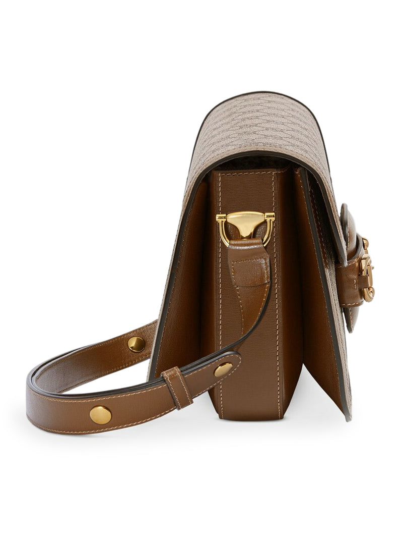 BORSA A TRACOLLA GUCCI HORSEBIT 1955 MEDIA