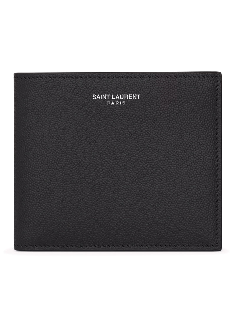 SAINT LAURENT PARIS PORTAFOGLI EAST/WEST IN PELLE TEXTURIZZATA