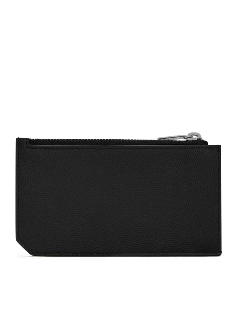 SAINT LAURENT PARIS PORTA CARTE FRAGMENTS CON ZIP