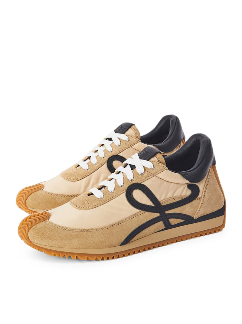 FLOW RUNNER IN NYLON E SUEDE