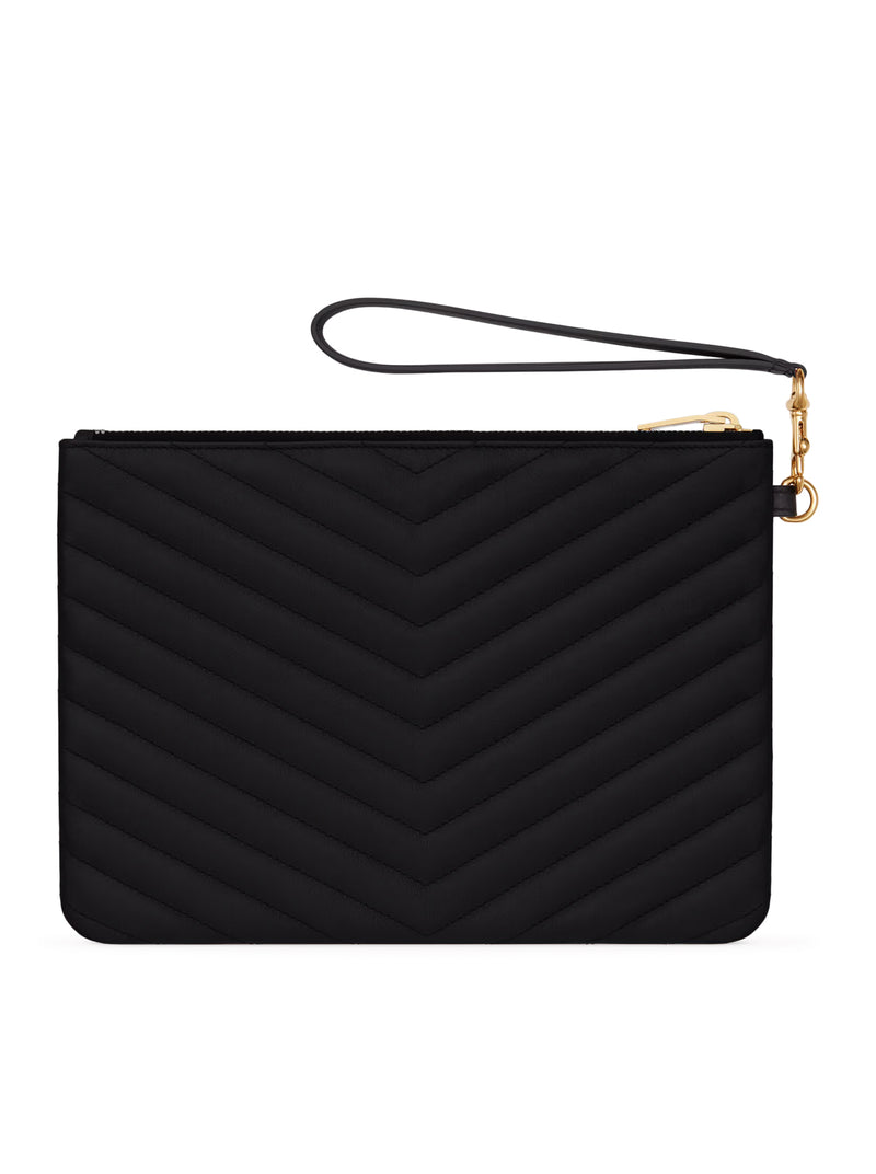 CASSANDRE MATELASSÉ ASTUCCIO IN PELLE TRAPUNTATA