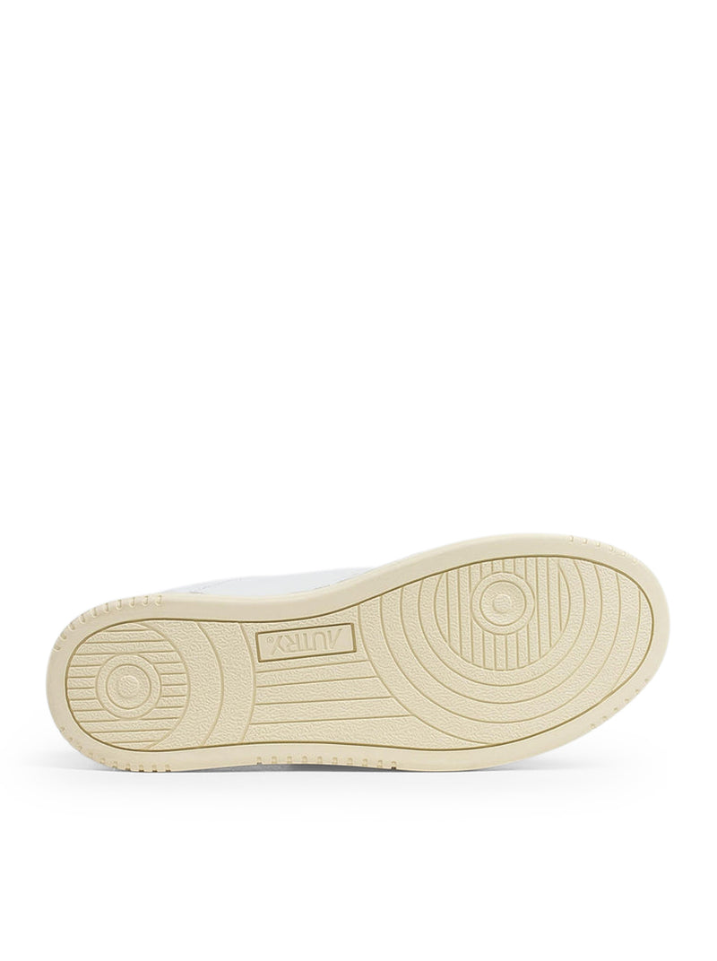 AUTRY MEDIALIST 01 IN PELLE BIANCA