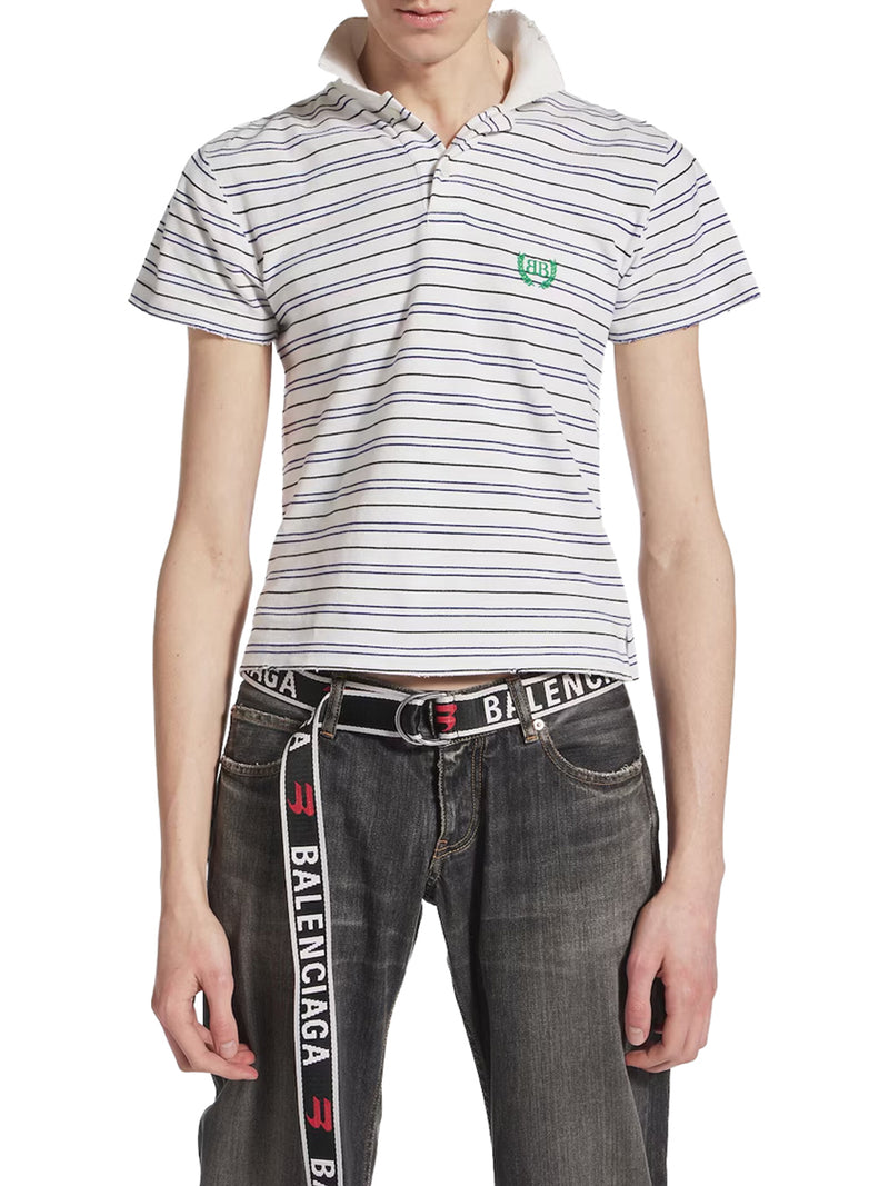 CINTURA D RING DA UOMO IN GRIGIO