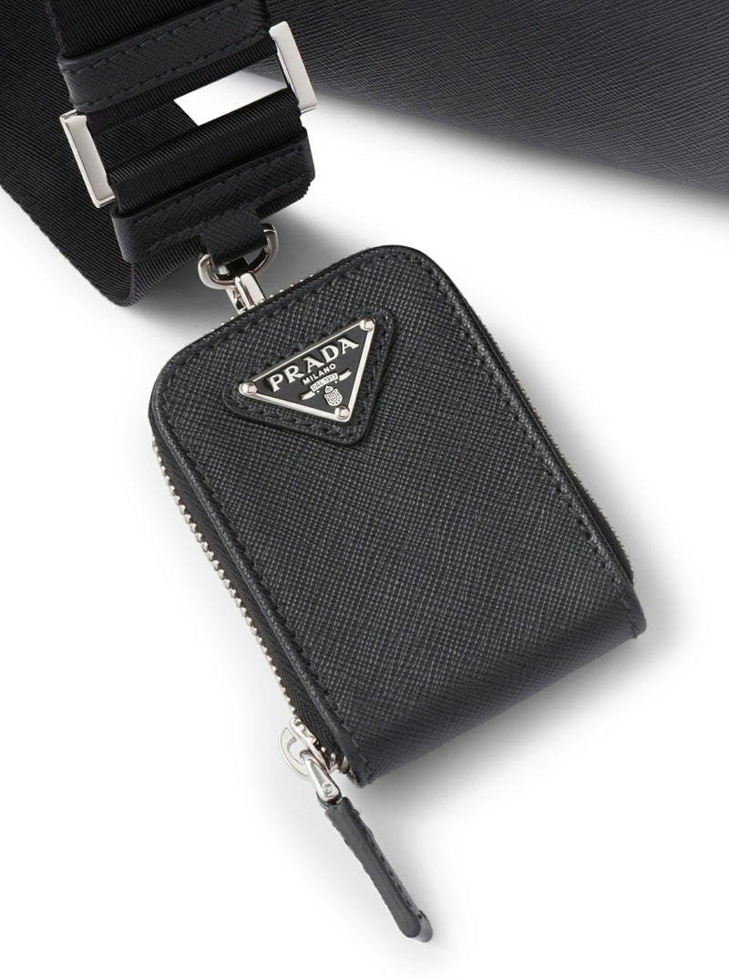 BORSA A SPALLA IN SAFFIANO