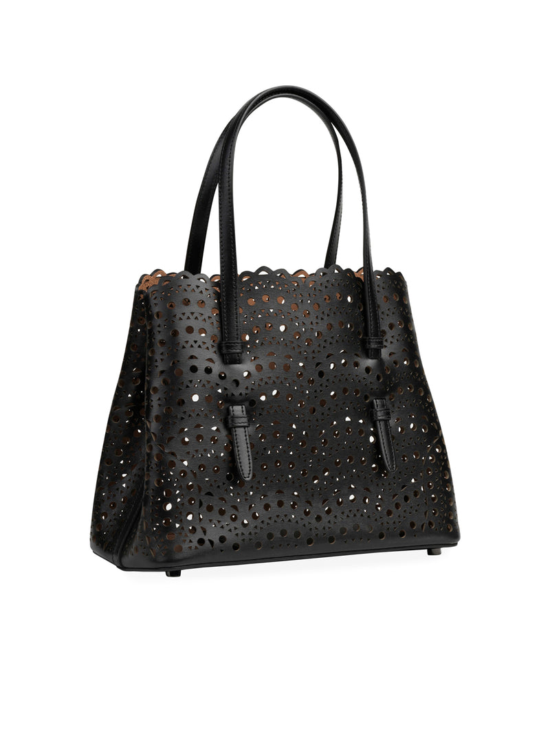 BORSA MINA 25 IN LUSSUOSA PELLE DI VITELLO VIENNE A ONDE