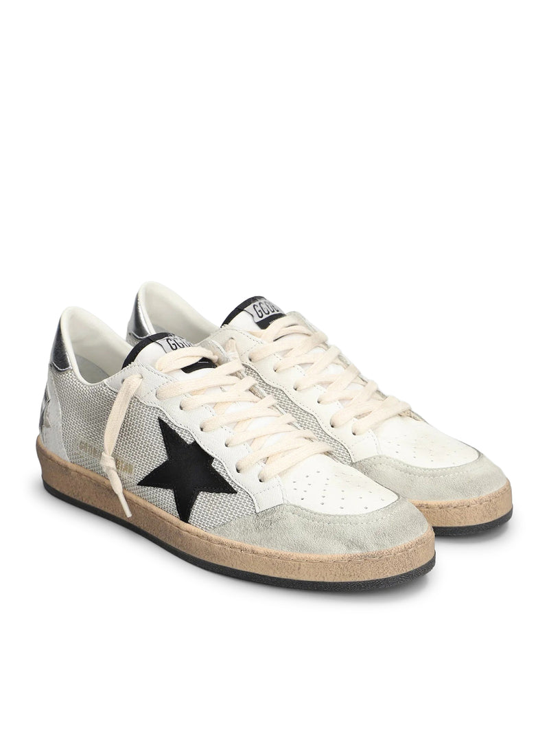 SNEAKERS BALL-STAR IN PELLE E INSERTI LAMINATI