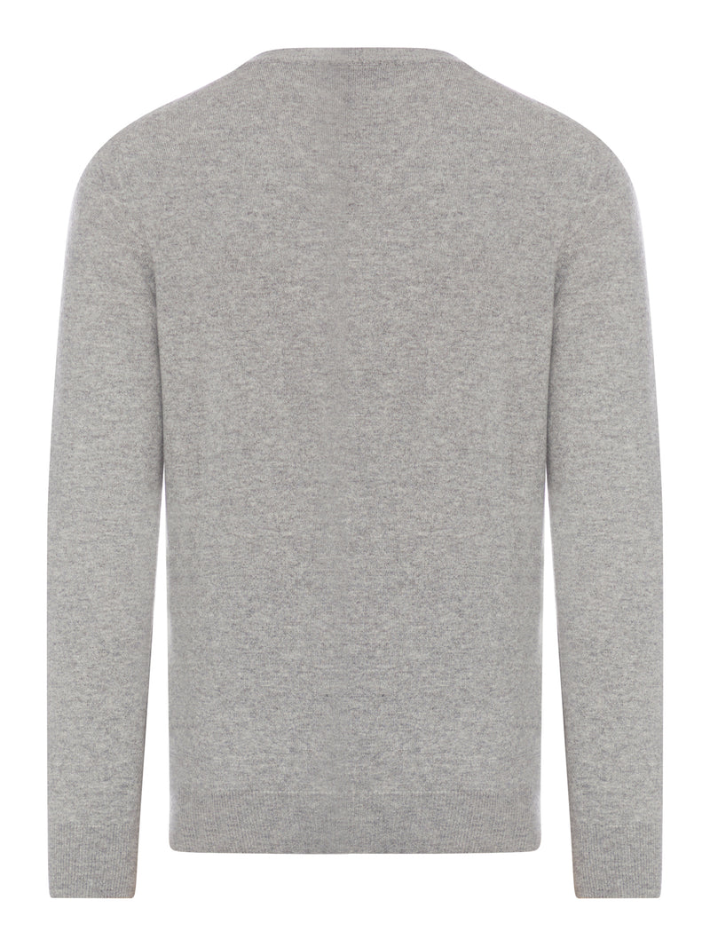 MAGLIONE GIROCOLLLO ESSENTIAL IN CASHMERE