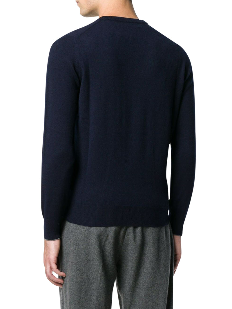 MAGLIONE GIROCOLLLO ESSENTIAL IN CASHMERE