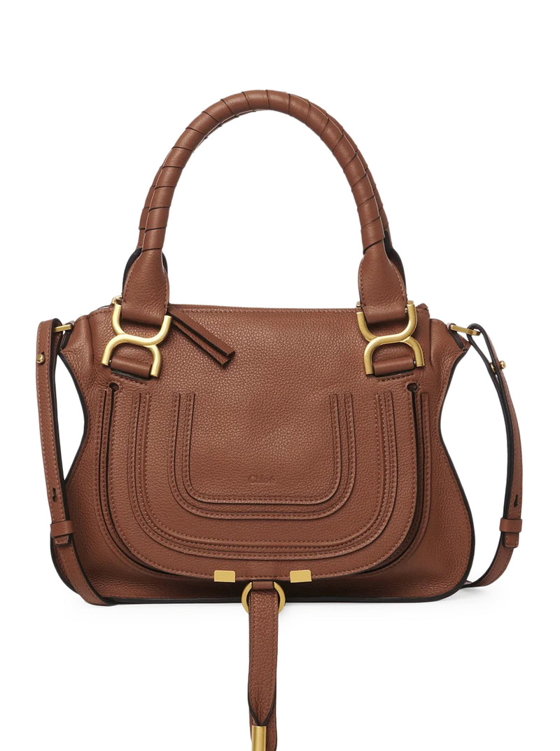 BORSA MERCIE PICCOLA IN PELLE GRANATA