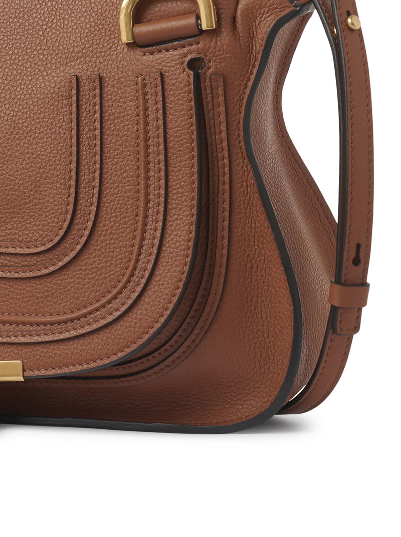 BORSA MERCIE PICCOLA IN PELLE GRANATA