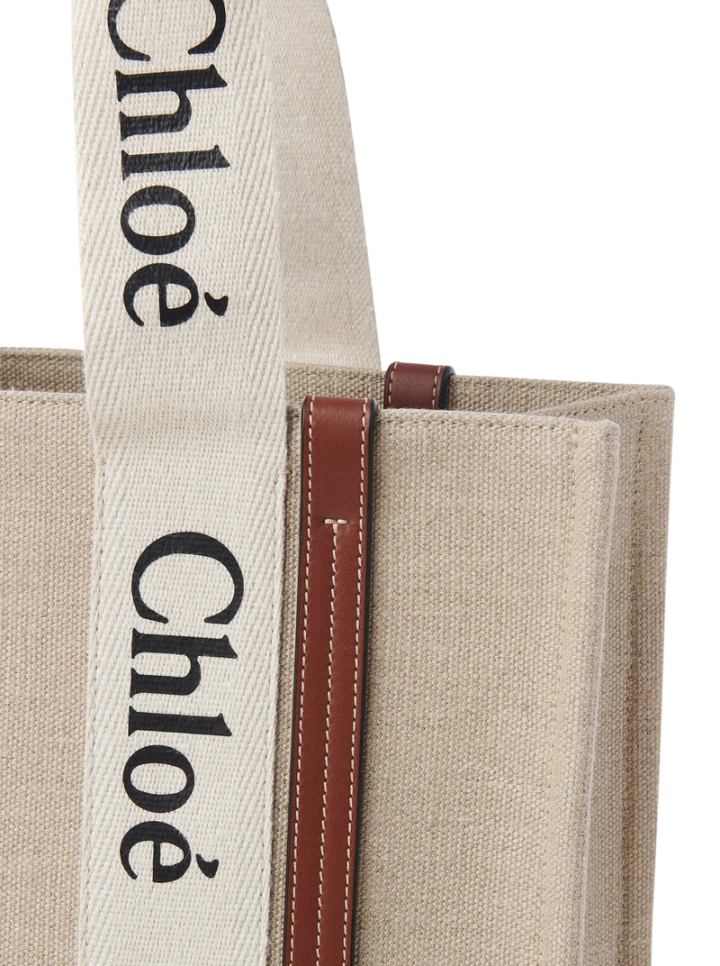TOTE BAG WOODY IN LINO