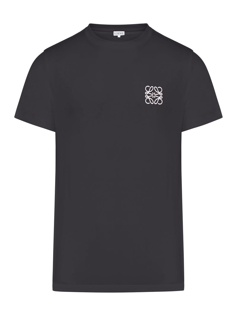 T-SHIRT REGULAR FIT IN COTONE CON ANAGRAM
