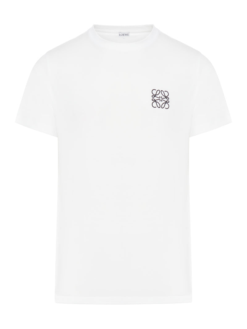 T-SHIRT REGULAR FIT IN COTONE CON ANAGRAM
