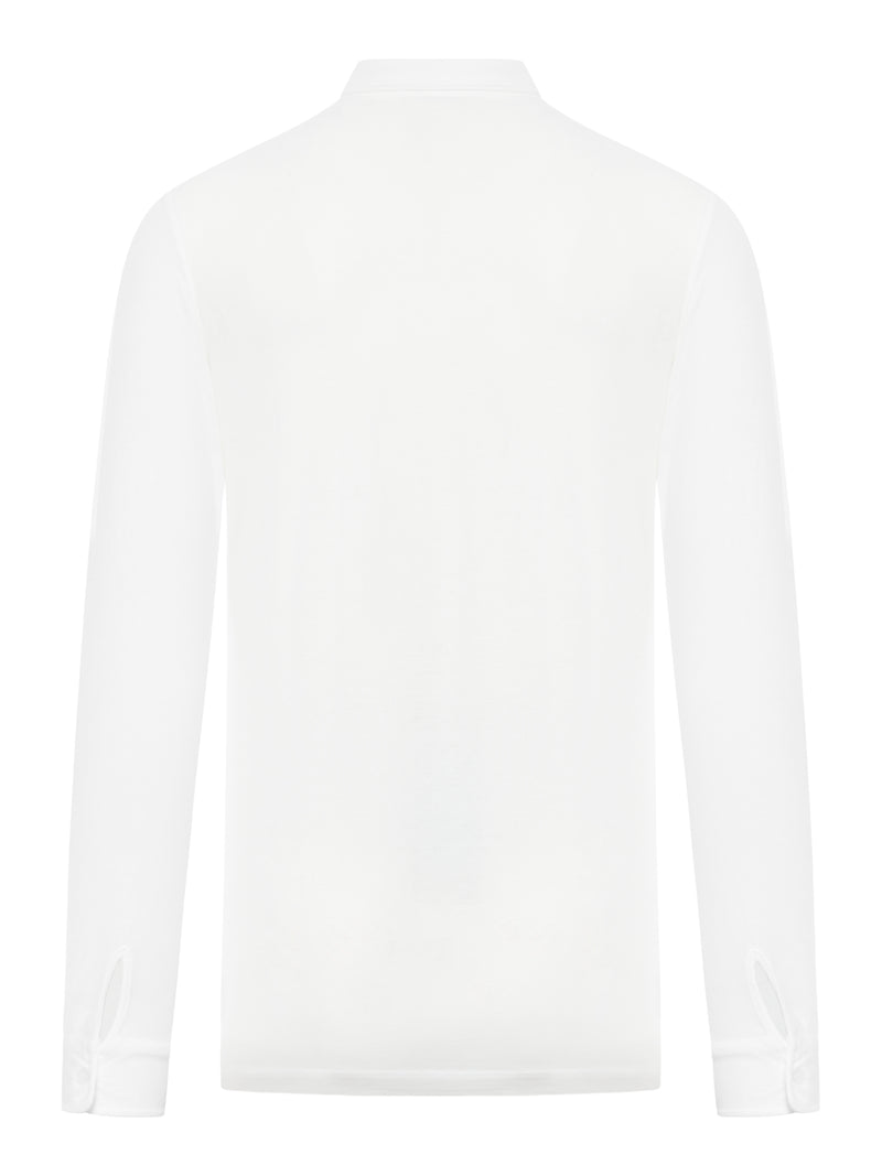 CAMICIA IN COTONE A MANICHE LUNGHE