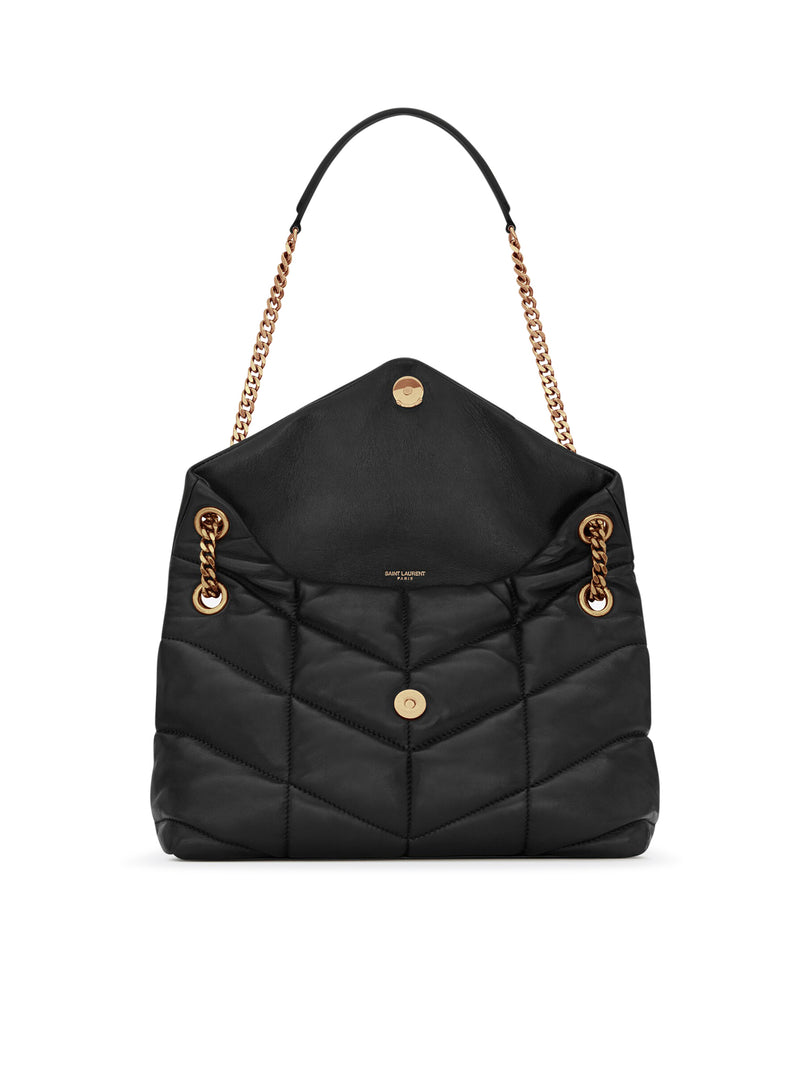 PUFFER SMALL IN PELLE DI AGNELLO