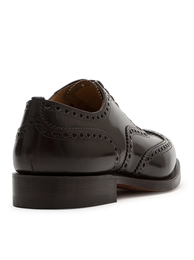 OXFORD BROGUE BURWOOD IN PELLE DI VITELLO SPAZZOLATO