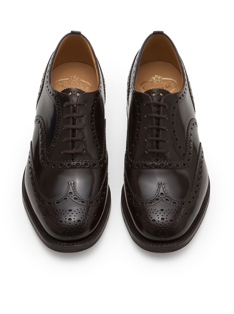 OXFORD BROGUE BURWOOD IN PELLE DI VITELLO SPAZZOLATO