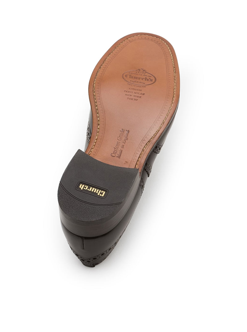 OXFORD BROGUE BURWOOD IN PELLE DI VITELLO SPAZZOLATO