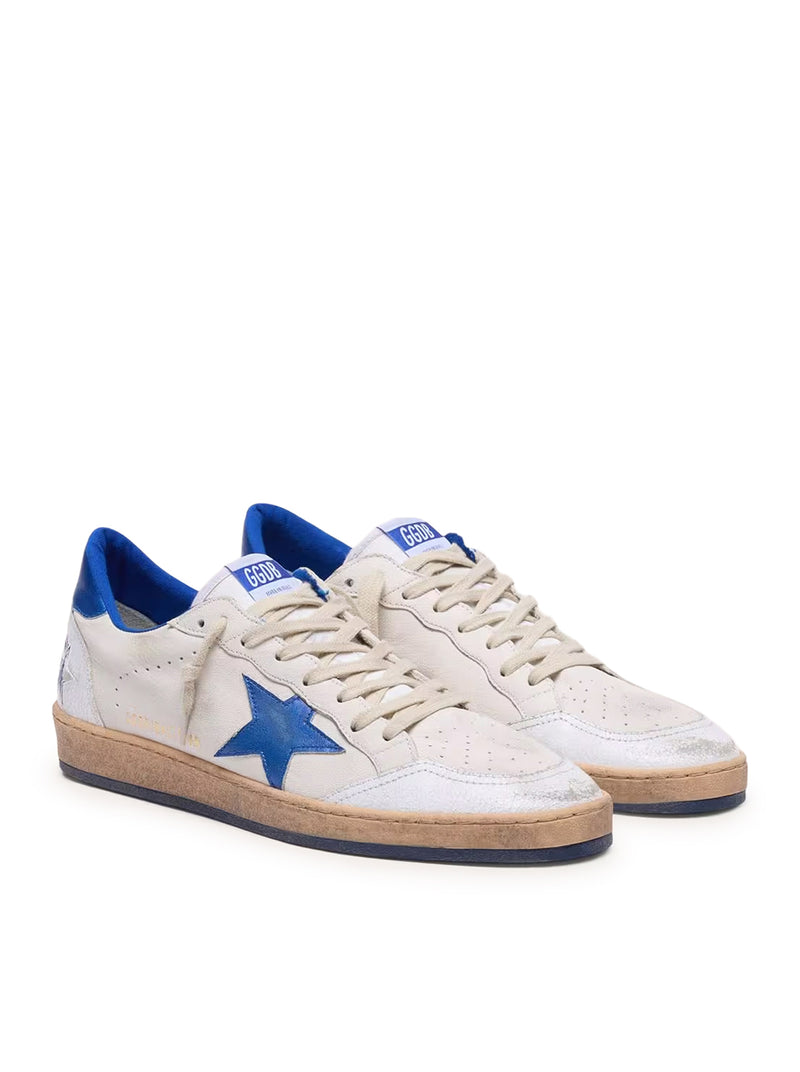 BALL-STAR WISHES IN NAPPA BIANCA CON STELLA E TALLONCINO BLUETTE