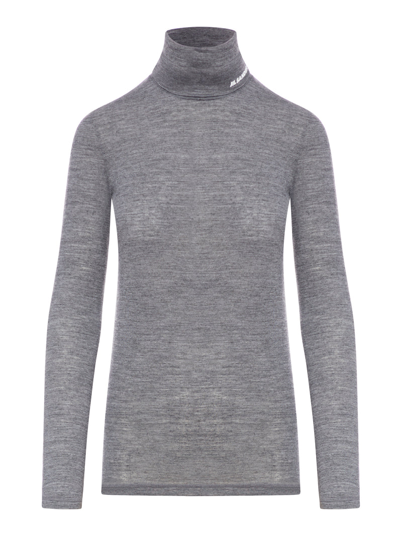 TOP A MANICHE LUNGHE CON SCOLLO A IMBUTO