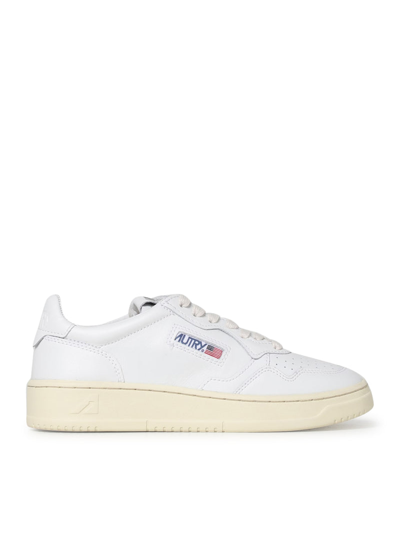 SNEAKERS MEDALIST LOW IN PELLE BIANCA