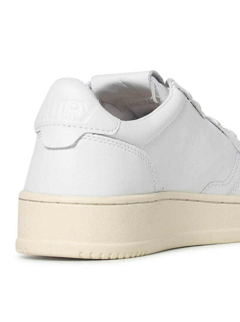 SNEAKERS MEDALIST LOW IN PELLE BIANCA