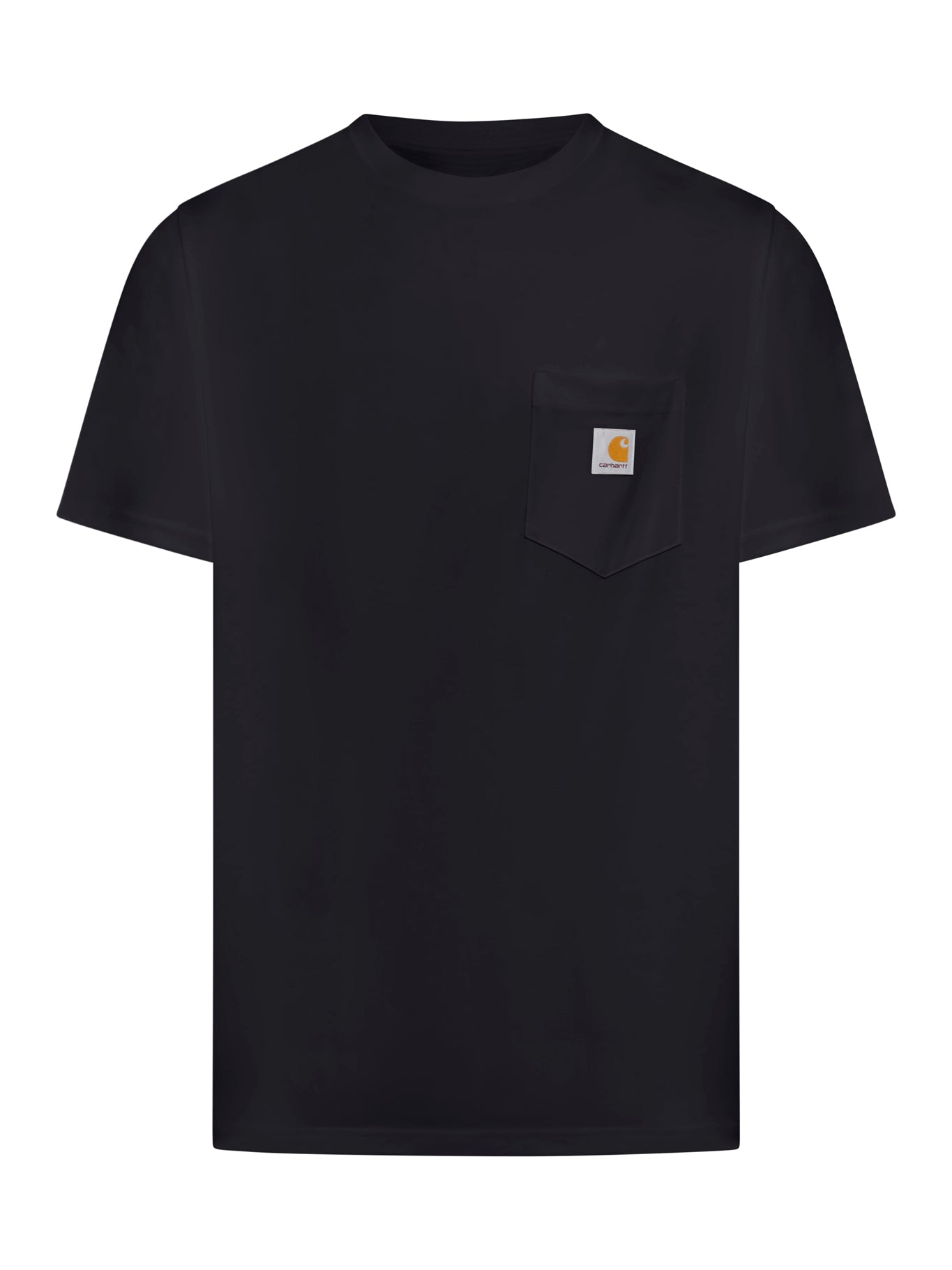 T-SHIRT CON PATCH LOGO IN NERO