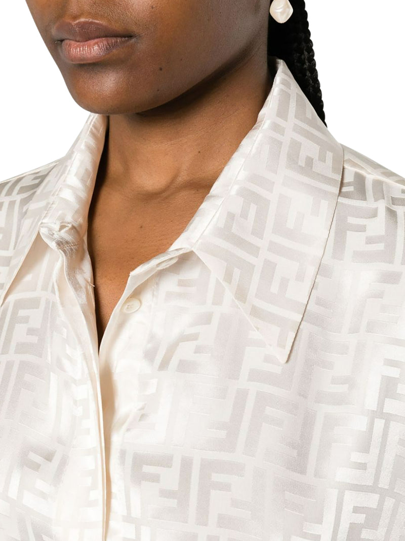 CAMICIA FF IN CREPE DI SETA