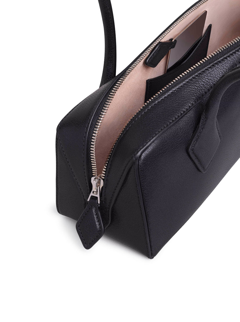 BORSA LE TECKEL MEDIA IN PELLE DI CAPRA