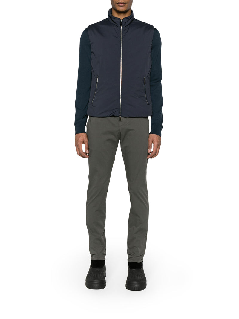 GILET IMBOTTITO SENIO-SKT BLU NAVY