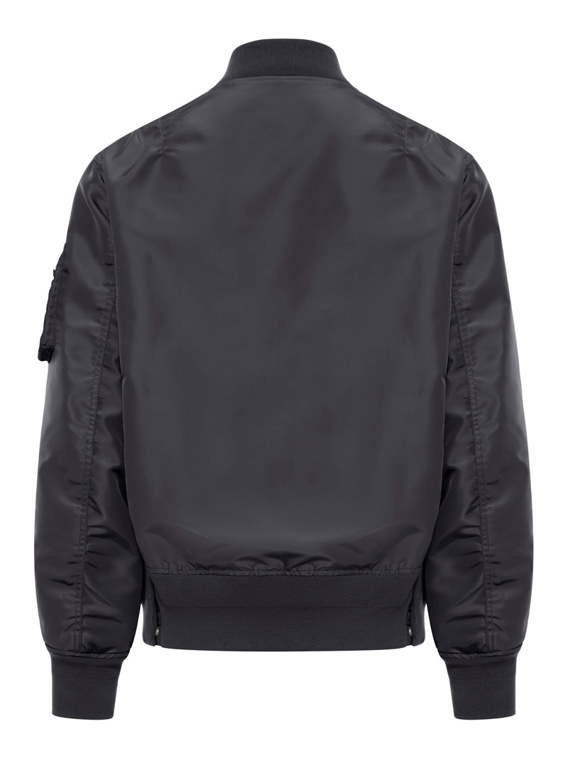 BOMBER IN TWILL DI NYLON