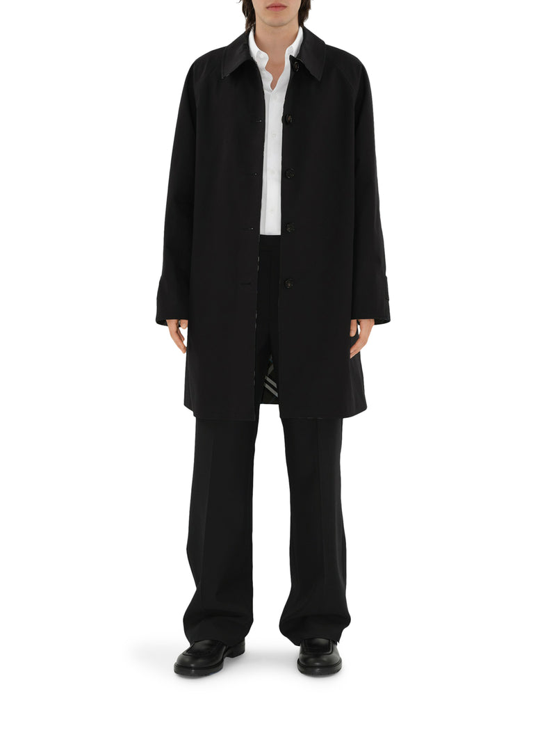 CAPPOTTO LUNGO IN GABARDINE