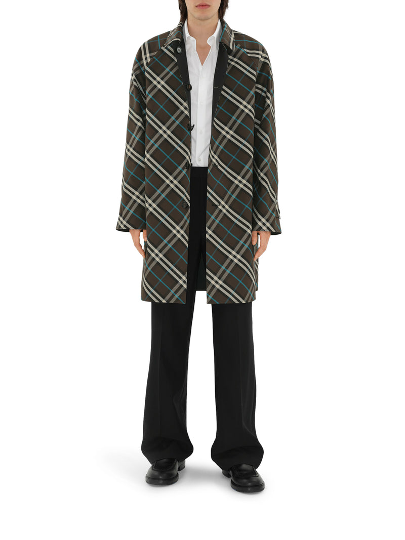 CAPPOTTO LUNGO IN GABARDINE