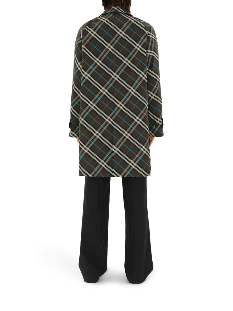 CAPPOTTO LUNGO IN GABARDINE