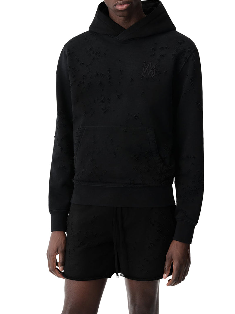 FELPA CON CAPPUCCIO CON RICAMO MA SHOTGUN