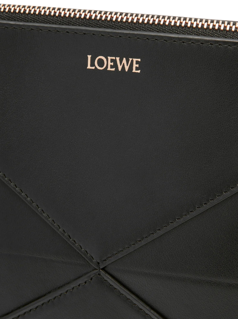 BORSA A BUSTA PUZZLE IN PELLE DI VITELLO LUCIDA