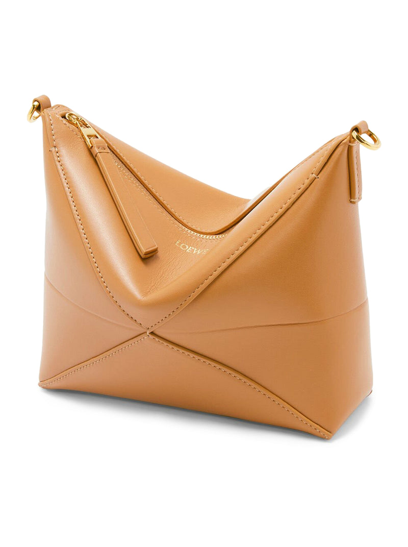 BORSA A BUSTA PUZZLE IN PELLE DI VITELLO LUCIDA