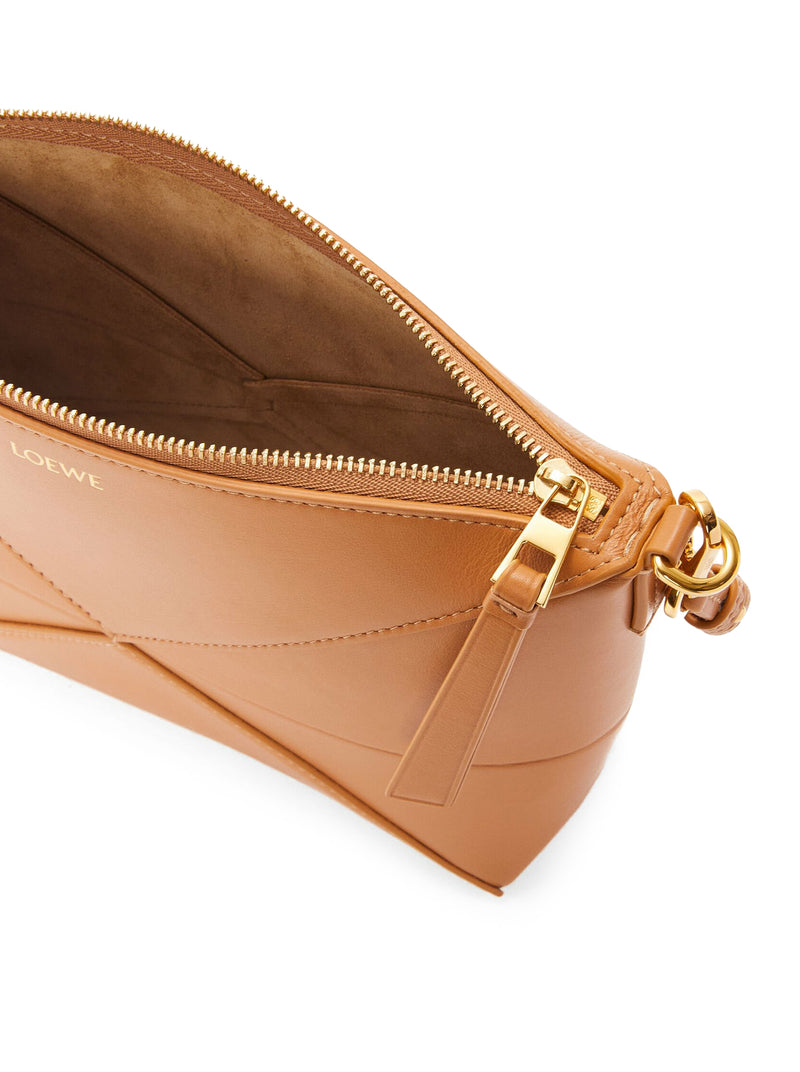 BORSA A BUSTA PUZZLE IN PELLE DI VITELLO LUCIDA