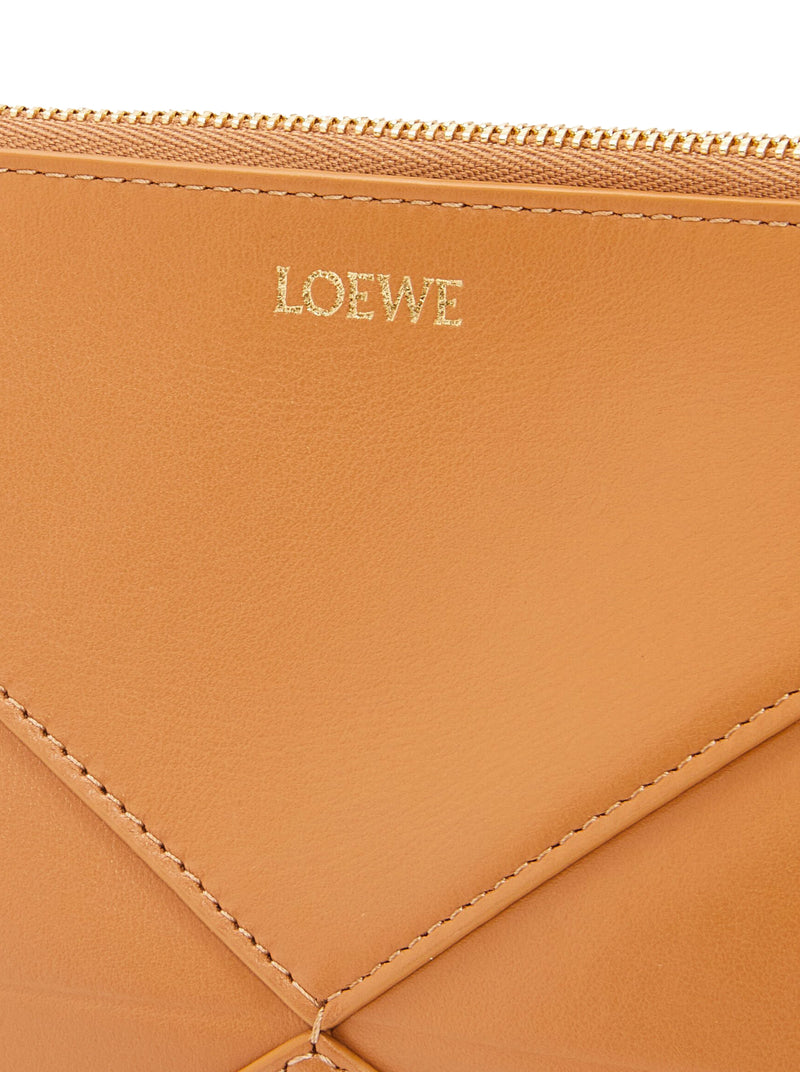 BORSA A BUSTA PUZZLE IN PELLE DI VITELLO LUCIDA