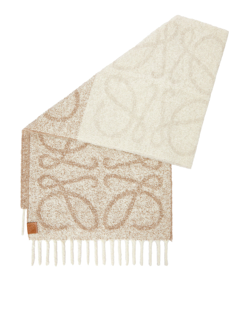 SCIARPA ANAGRAM IN LANA