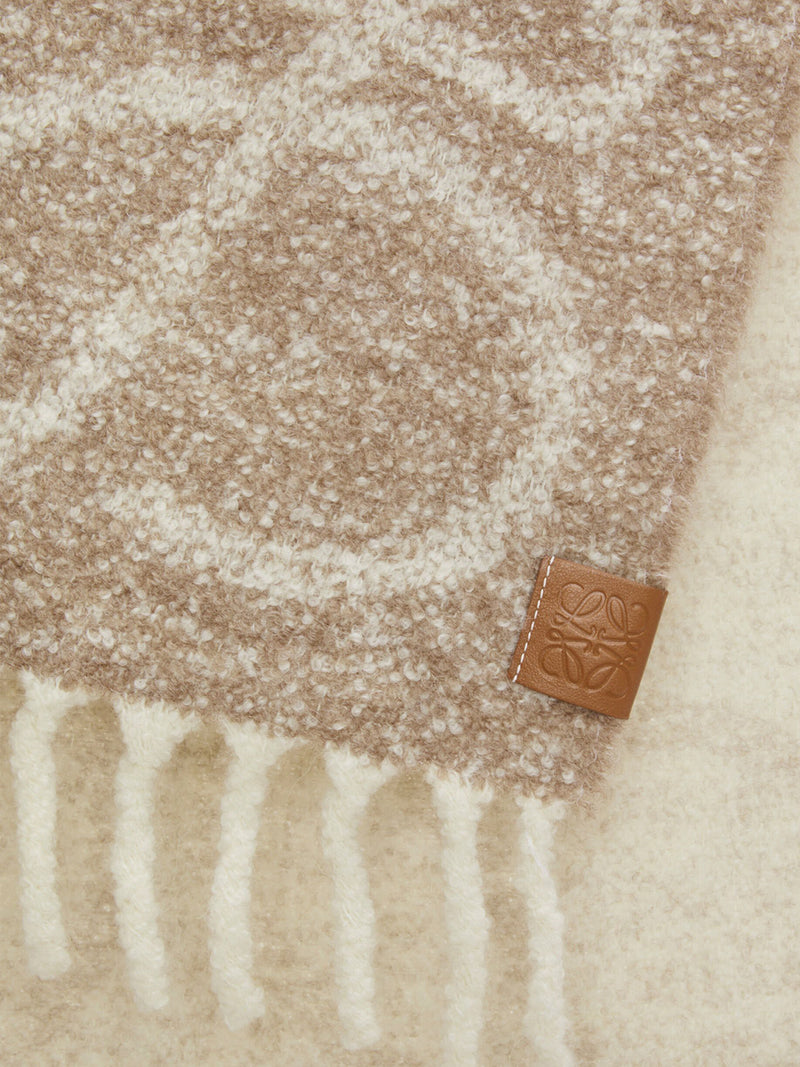 SCIARPA ANAGRAM IN LANA