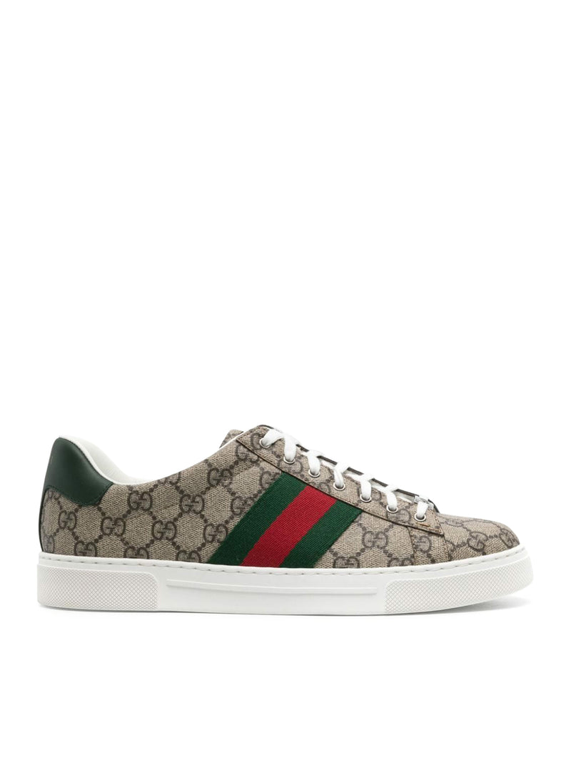 SNEAKER GUCCI ACE UOMO CON DETTAGLIO WEB