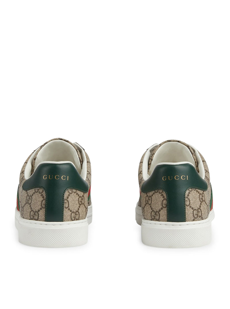SNEAKER GUCCI ACE UOMO CON DETTAGLIO WEB