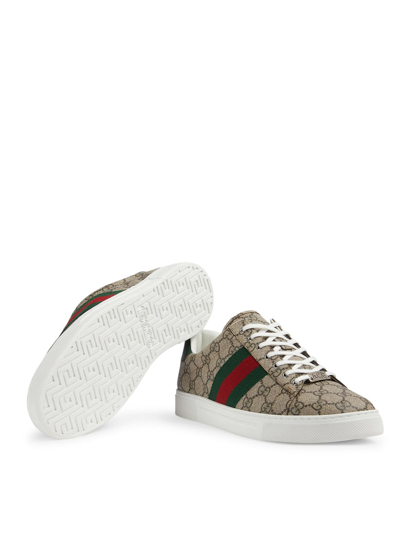 SNEAKER GUCCI ACE UOMO CON DETTAGLIO WEB