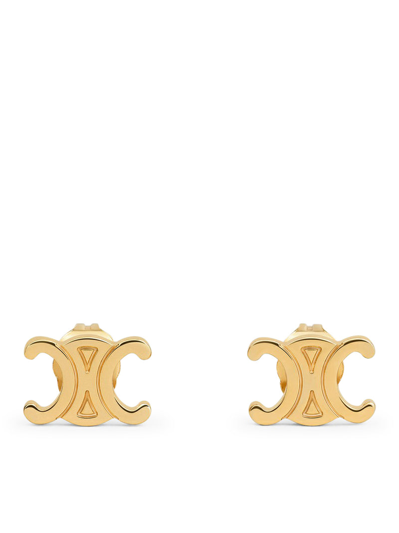 ORECCHINI TRIOMPHE IN OTTONE FINITURA ORO