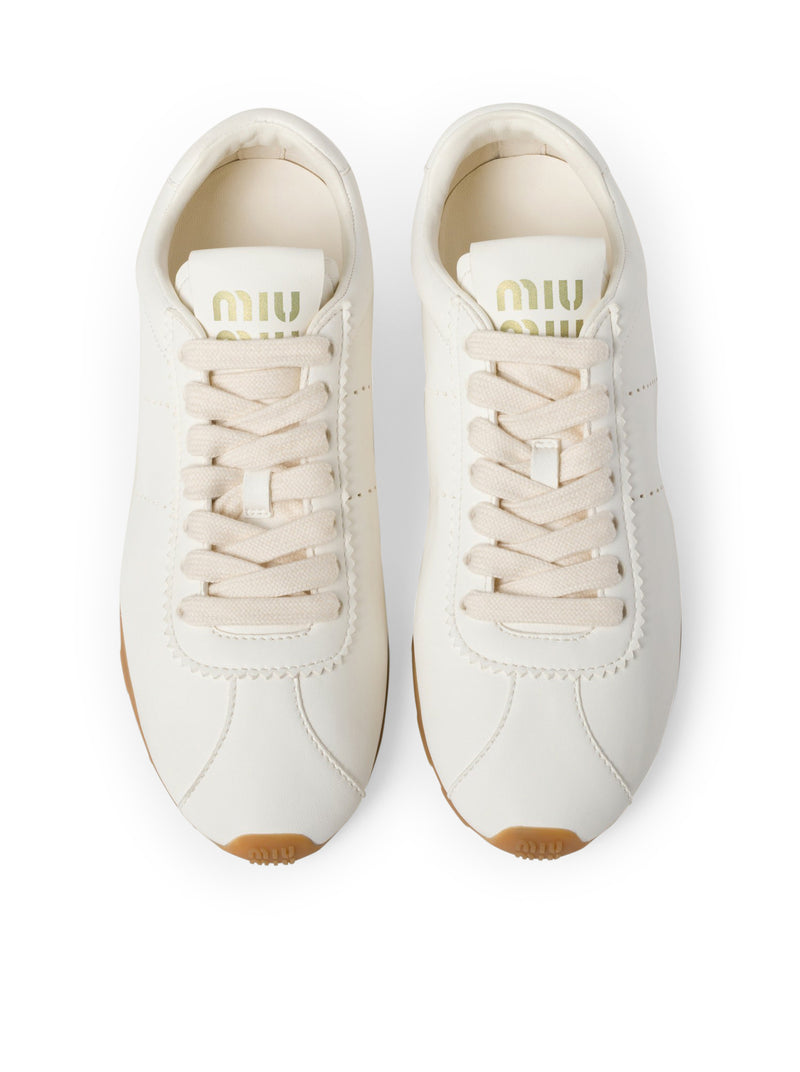 SNEAKERS PLUME IN NAPPA