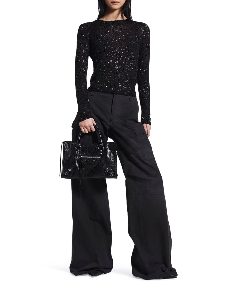 BORSA LE CITY PICCOLA IN NERO