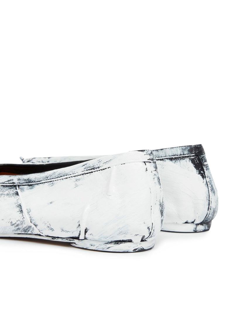 BALLERINE TABI IN NAPPA DIPINTE A MANO