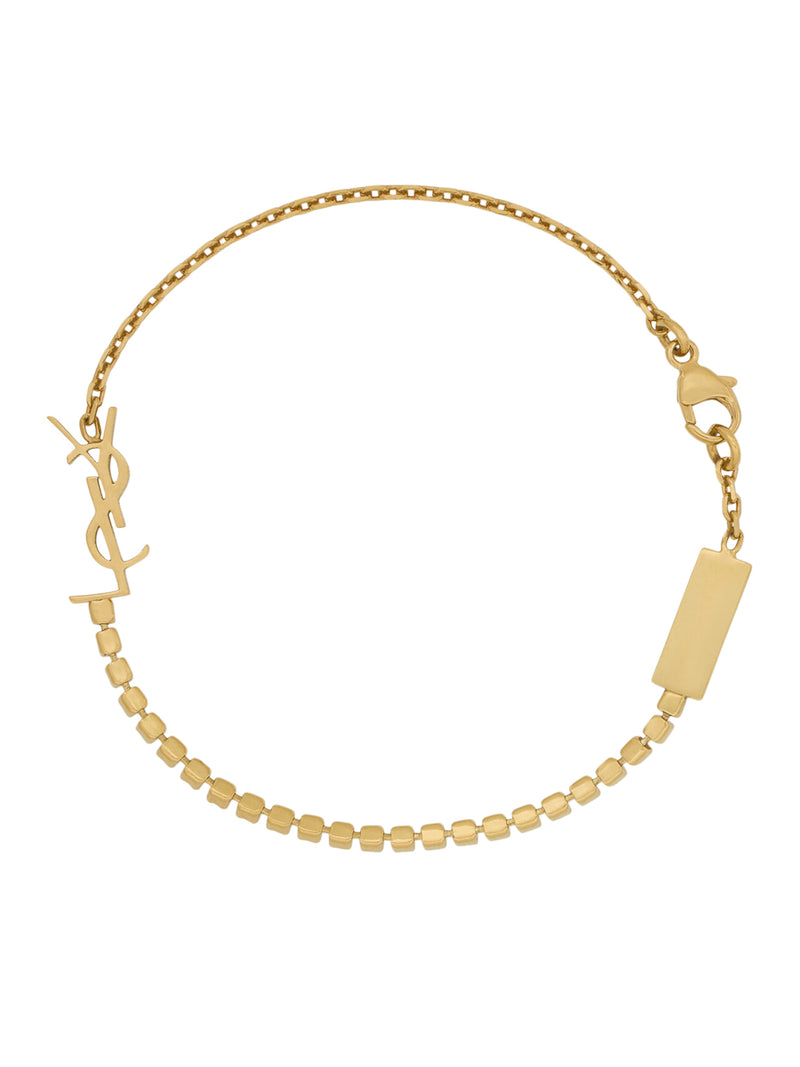 BRACCIALE CON CHARM CASSANDRE IN METALLO E STRASS