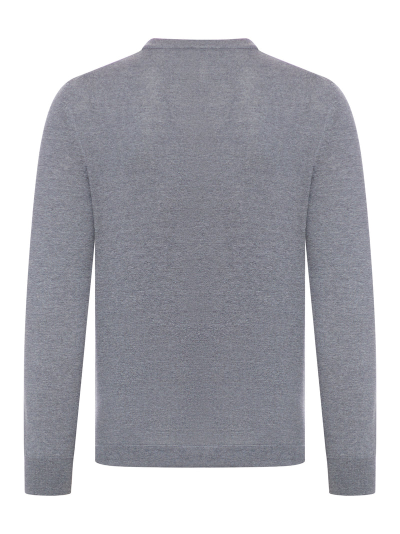 maglione girocollo in lana